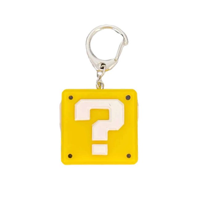 Hovedbilde Mario question keyring with sound