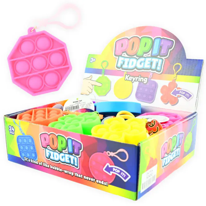 Hovedbilde KEYRING PUSH POP BUBBLE SILICONE